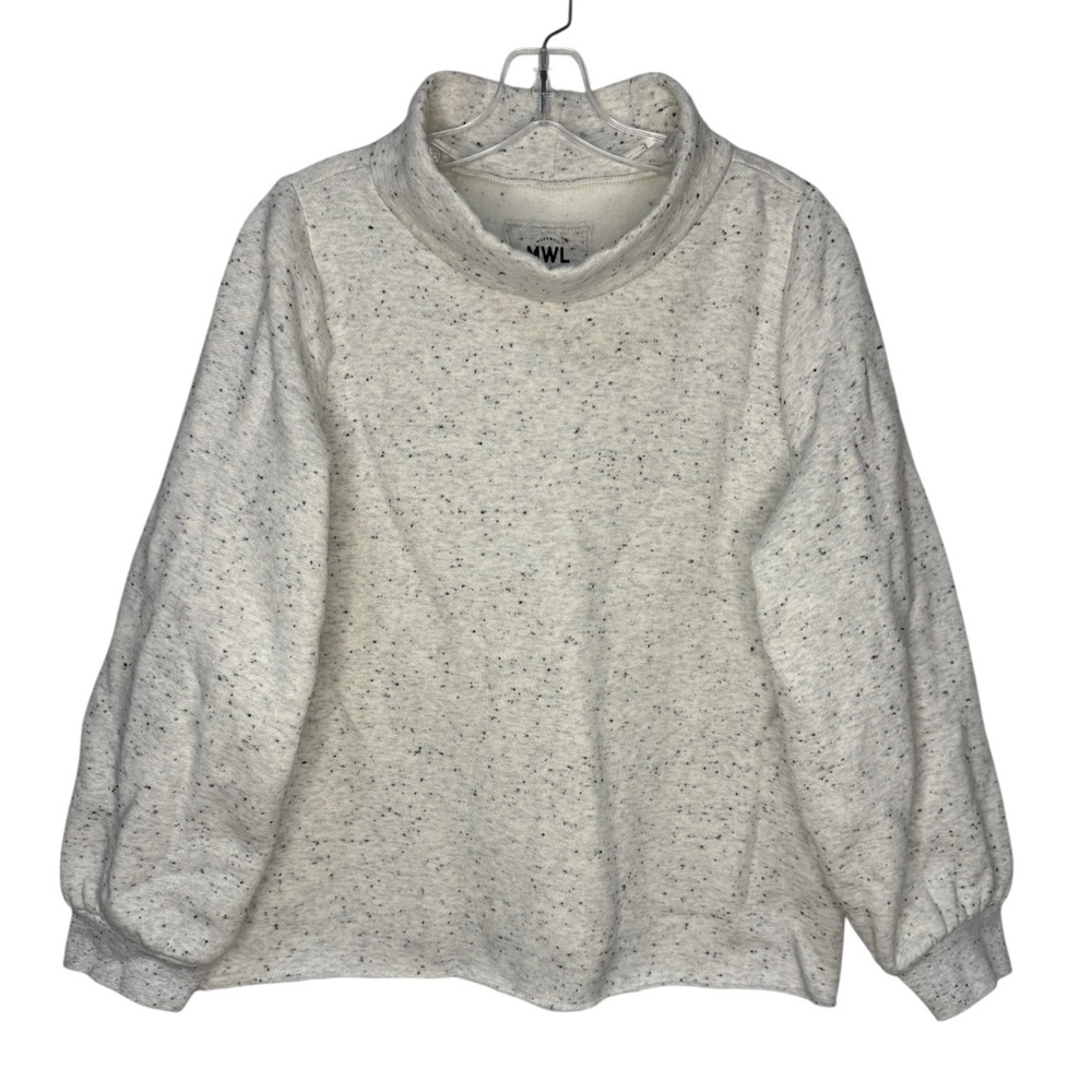 Madewell Mwl Betterterry Relaxed Turtleneck Sweatshirt Size XL